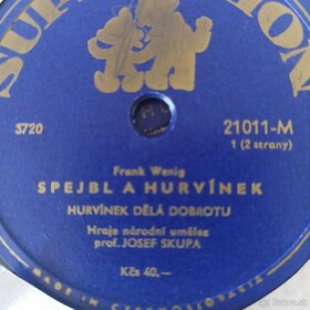 Šelakové platne Spejbl a Hurvínek - 8