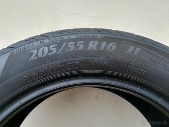 Letné pneumatiky 205/55 R16 Uniroyal a Matador, 4ks - 8