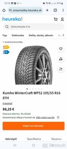 nové 195/55 r16 87H KUMHO, DOT2023 - 8