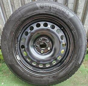 Originálna zimná sada VW - 5x112 r17 +Continental 215/65 r17 - 8