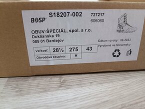 BOSP Taras high vysoké 43 (28,5) 275 mm - 8