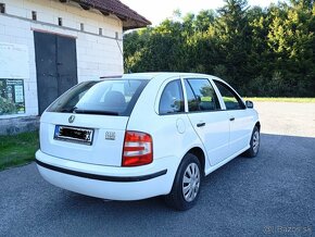 PREDÁM ŠKODA FABIA SEDAN 1,4,55KW. - 8