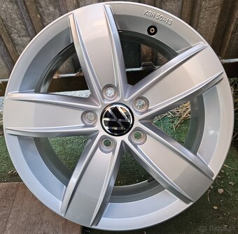 Nové, originálne hliníkové disky VW - 5x112 R16 - 8