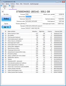 Predám 5 kusov HDD Seagate 500GB, 7200rpm, 3,5" - 8