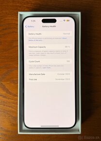 Predám iPhone 15 Pro Max 256GB - 8