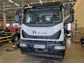 IVECO 180E28 + RUKA HIAB 102 + NOVÝ NOSIČ KONTEJNERU 10T - 8