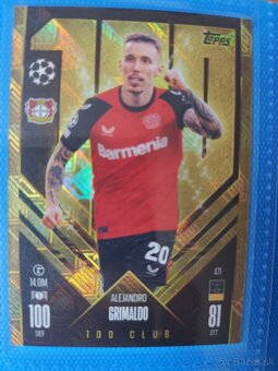 Futbalové kartičky Match Attax Extra 2024/25 - 100 Club - 8