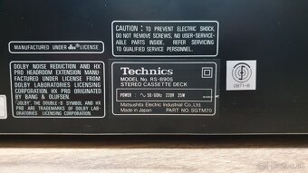 Technics RS-B905 - 8