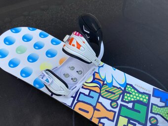 Predám detský snowboard s viazaním Firefly Jolli 135cm vo ve - 8