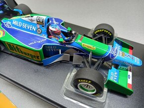 F1 BENETTON FORD B194 VÍTĚZ AUSTRÁLIE 1994 SCHUMACHER 1:18 - 8