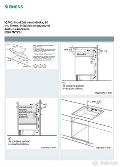 Predám novú indukciu značky Siemens StudioLine - 8