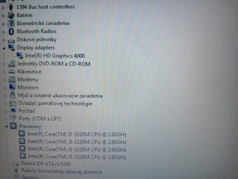 predám ntb HP elitebook 8470p / 4gb ram / Intel core i5 - 8