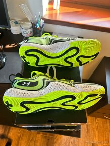 ✅ NOVÉ BOTY - PÁNSKE ŠPORTOVÉ UNDER ARMOUR SPAWN 6 - NEON✅ - 8