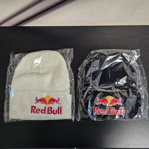 RedBull Zimná Čiapka - Čierna a Biela - 8