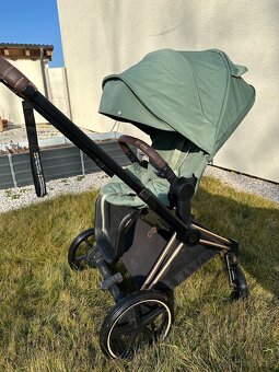 Cybex e-Priam rosegold+vajicko Cybex cloud z i-size + base z - 8