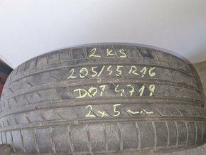 Predám pneu laufen 205/45 r16 - 8