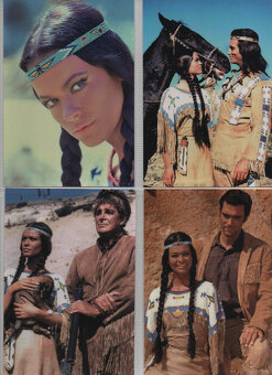 WINNETOU NEMECKE FILMOVE POHLADNICE D - 8