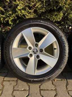 Originál Škoda elektróny 5x112 R16 205/55 - 8