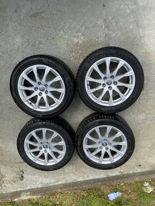 5x112 R17 ET 38 Audi elektrony/disky + letné pneu - 8