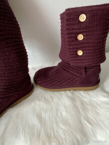 UGG Australia zateplené pletené čižmy 36/37 (23,5cm) - 8