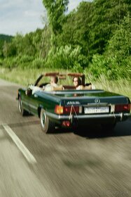 Svadobné auto na prenájom - Mercedes-Benz SL450 - 8