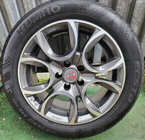 Atraktívna letná sada MAK - 5x110 R17 + KUMHO 215/55 r17 - 8