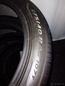 Úplne nové pneu 275/40R22 Pirelli Pzero - 8