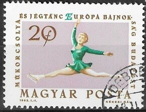 ⚽ 1921‑1927-Maďarsko-1963 European Figure Skating Championsh - 8