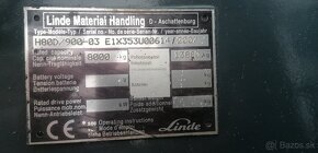 LINDE H80D/900/-03 triplex, pozicionér s bočním posuvem - 8