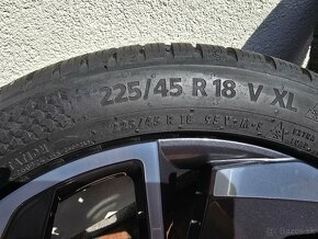 18" ALU Škoda Comet Anthracit + nové zimné pneu 225/45 Conti - 8