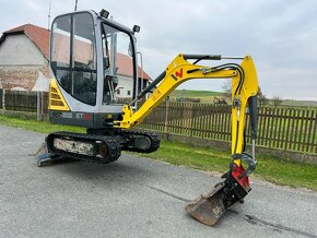 Minibagr Wacker Neuson ET16 hyd.podvozek+svahovka,2500mth - 8