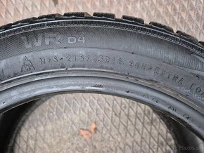 215/45 r16 zimné 4 ks NOKIAN dezén 8,2 - 6 mm - 8