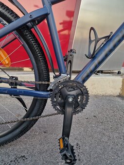 DÁMSKY HORSKÝ BICYKEL ROCKRIDER ST 520 MODRO-RUŽOVÝ 2019 - 8