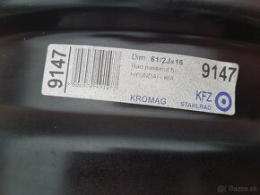 5x114,3 r16 plechové disky Hyundai, Kia - 8