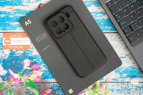 Silikónové puzdro s koženkovým vzorom Xiaomi / Redmi / Poco - 8