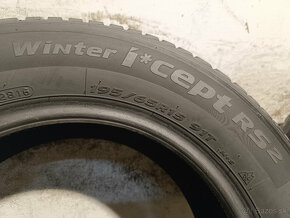 195/65 R15 Zimné pneumatiky Hankook Winter Icept RS 4 kusy - 8