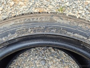 225/50 r17 letné 4 ks DUNLOP dezén 9,6 - 9,4 mm DOT2020 - 8