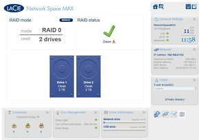 NAS LaCie NetworkSpaceMAX - 8