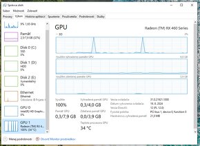 Herný počítač i5, 8GB, RX 460 4GB - 8