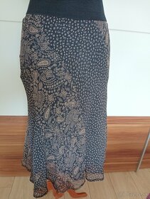 3x SUKNE: maxi ATMOSPHERE/42,midi H&M/40, z denimu/M - 8