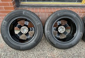 Alu disky AUTEC 5x100 R16 215/65 R16 letné CONTINENTAL - 8