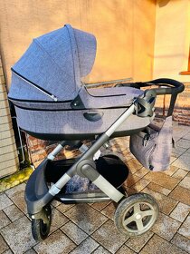 Kočík Stokke trailz terrain black melange - 8