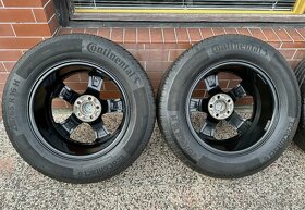 Alu disky AUTEC 5x100 R16 215/65 R16 letné pneu CONTI - 8