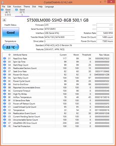 500GB HDD 2,5" 7200rpm 10ks 25€ množstevne zľavy po dohode - 8