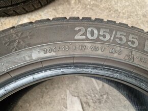 205/55 r17 zimné 4 ks SEMPERIT dezén 7,6-6,6 mm DOT2020 - 8