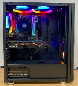 Gaming PC - R5 1600AF,RX 580 8GB,16GB RAM,500GB NVMe,750 HDD - 8