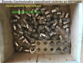 Autožiarovky 400 kusov do veteránových aut Czechoslovakia - 8