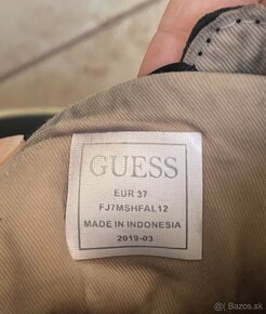 Dámske čierne tenisky Guess veľ. 37 originál - 8