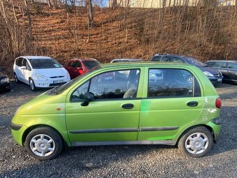 Daewoo Matiz 0.8i 93 tis km 2x el.okna nové ČR servo - 8