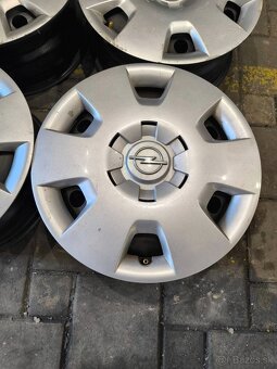 4X100 R15 Opel Disky+Puklice - 8